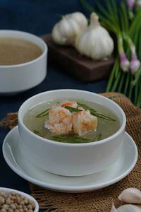 Prawn Garlic Soup