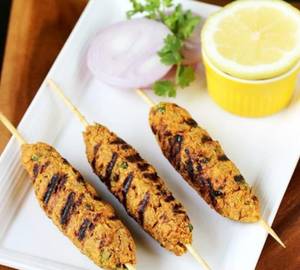 Veg Chicken Seekh Kebab [Serves 1]