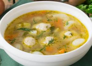 Chicken Meat Ball Soup