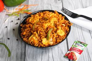 Peri Peri Egg Fried Maggi