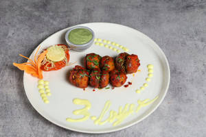 Stuffed Mushroom With Spicy Mayo