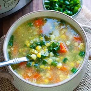 Sweetcorn Veg Soup