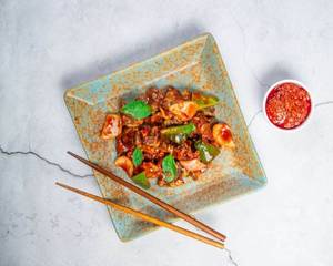 Lamb With Basil And Chilli