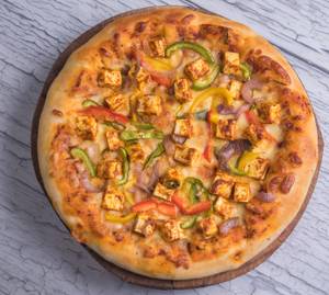 Tandoori paneer pizza [7 inch]