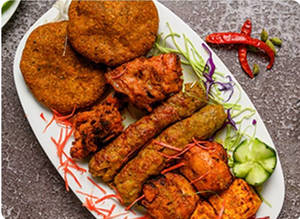 Karim's Non Veg Platter  (10 Pc)