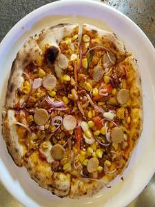 Triple Chicken Pizza