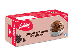 Chocolate Chips Ice Cream (700 Ml Party Pack 1+1)