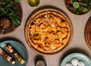 Ludhiana's Paneer Tikka Pizza