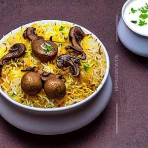 Mushroom Biryani