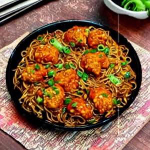 Chicken Manchurian Noodles                  