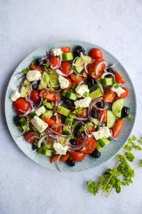 Veg Greek Salad