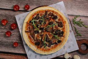 Peaberrys Wild Mushroom Truffle Pizza
