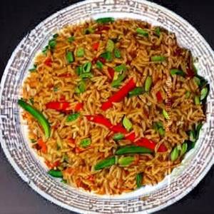 Chili Garlic Rice Half Veg