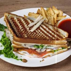 Mushroom sandwich