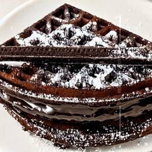Oreo waffle                                                                                                                                                            