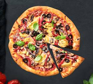 Spicy veggie pizza 7 inch