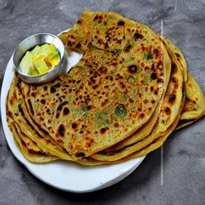 Sev Bhaji Paratha