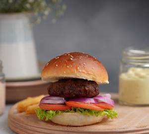 Crispy Butter Chicken Burger