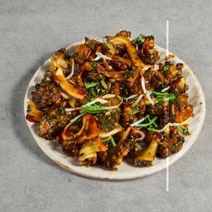 Crispy Cheesy Italian Mushroom