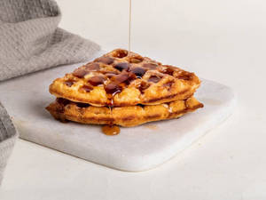 Maple Butter Waffle Sandiwch.