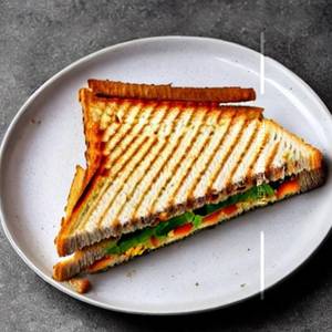 Veg Cheese Sandwich (NON GRILLED)