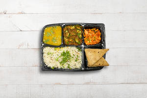 Bhindi Masala Thali