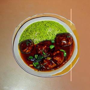 Rice Bowl Special Rice  Chicken H