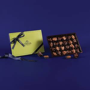 24 Pc Assorted Chocolate Nut Clusters 360 Gms