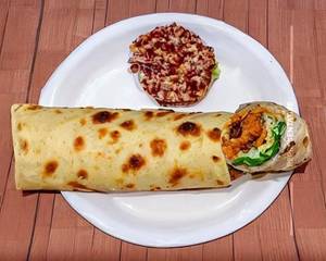 Double Chicken Double Egg Cheese Roll