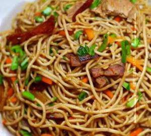 Pork Schezwan Noodles