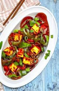 Chilli paneer dry