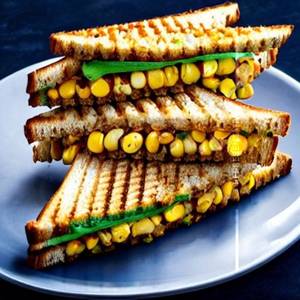 Special Mexican corn Sandwich