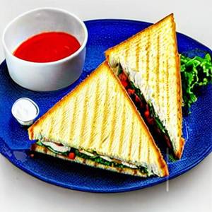 Grilled Paneer Sandwich
