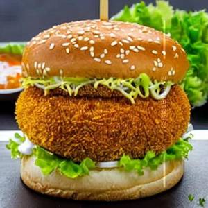 Noodles Tikki Cream Burger