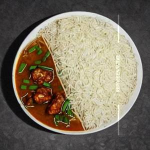 Manchow Rice  Chicken H