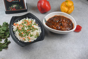 Manchurian Fried Rice (with Gravy)
