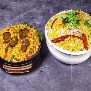 Veg Cheese Biryani Pulav 