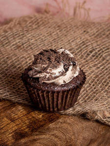 Chocolate Truffle Cupcake.