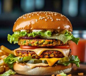 Double Decker Burger