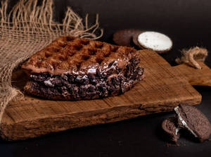 Oreo Waffle Sandwich.