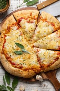 Double Cheese Plain Pizza [ Medium ]