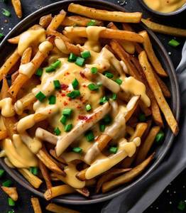Tandoori Cheesy Fries