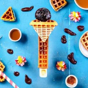 The Waffle Wafflez Popsicles