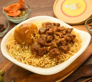 Classic Boneless Mutton Dum Biryani [750 Ml]