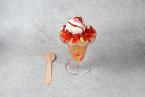 Fruit Jelly With Ice Cream