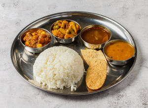 Plain thali