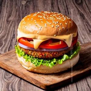 Veg Cheese Burger      