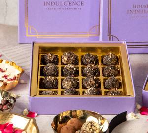 Almond Praline Brownie Truffle Box