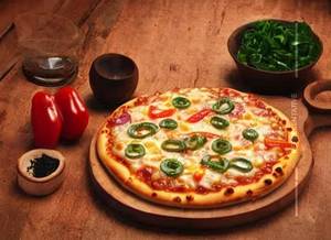 Cheese Capsicum Pizza