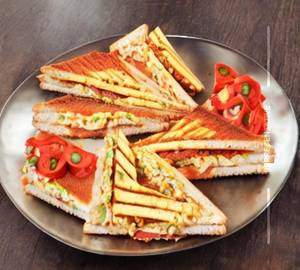 Peri Peri Paneer Sandwich  